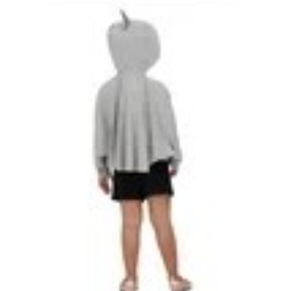 Hazel + Harper Unsex Kids Hooded Gray UPF Swim Coverup - Picture 4 of 13